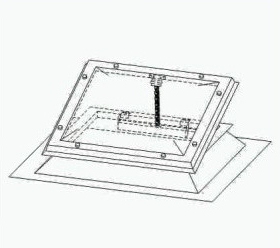 motorized skylight opener